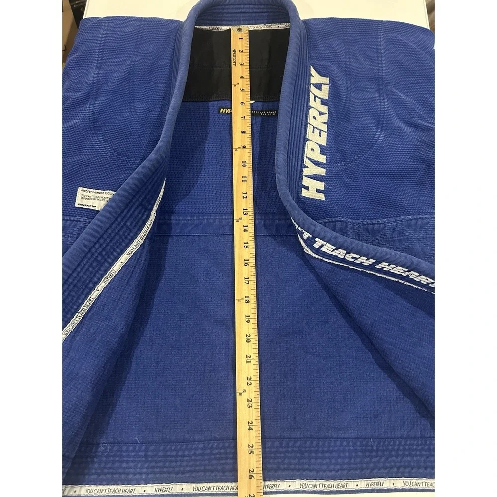 Hyperfly JudoFly X BJJ Premium Gi Men's Size A1 (Medium) Canvas Blue Top Only